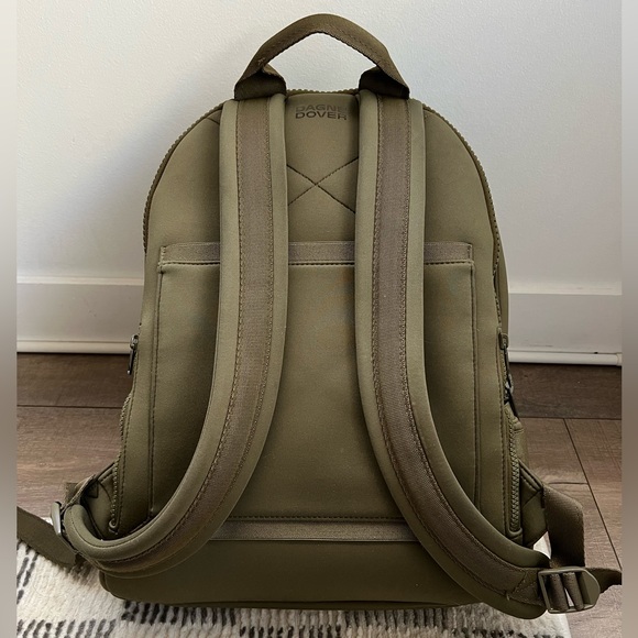 DAGNE DOVER Dakota Backpack Neoprene Dark Moss Large - Picture 3 of 15